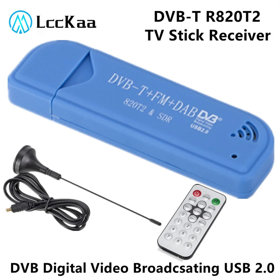 DVB Цифровое Видео трансляция USB 2.0 TV stick 820T 2 маленький цифровой Телевизор Stick