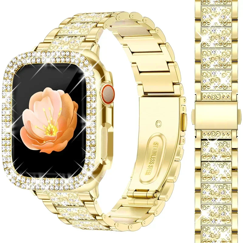 ตัวเลือกสินค้า สร้อยข้อมือ Apple Watch 4 ขนาด 45-38 มม. โลหะหรูหรา