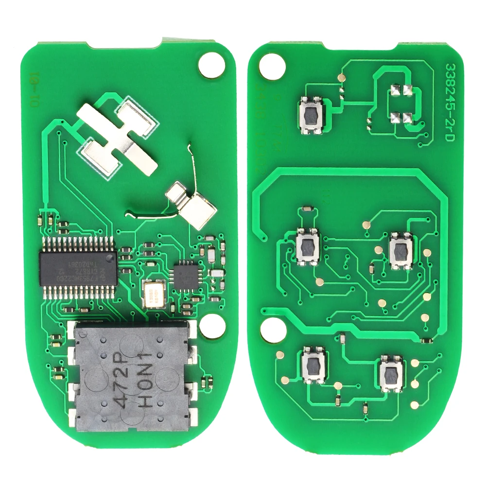 GQ4-76T For Dodge RAM Pickup HD 2500 3500 4500 5500 2019 2020 2021 433MHz PCF7953M 4A Chip 68375456AB Remote Key 3 4 5 Buttons