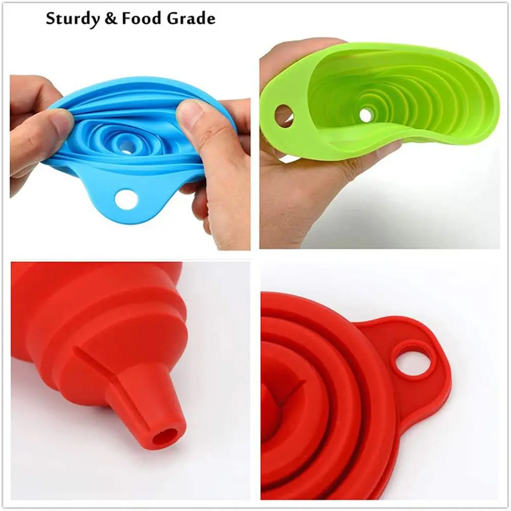Diamond Painting Funnel Mini Foldable Silicone Funnel Large
