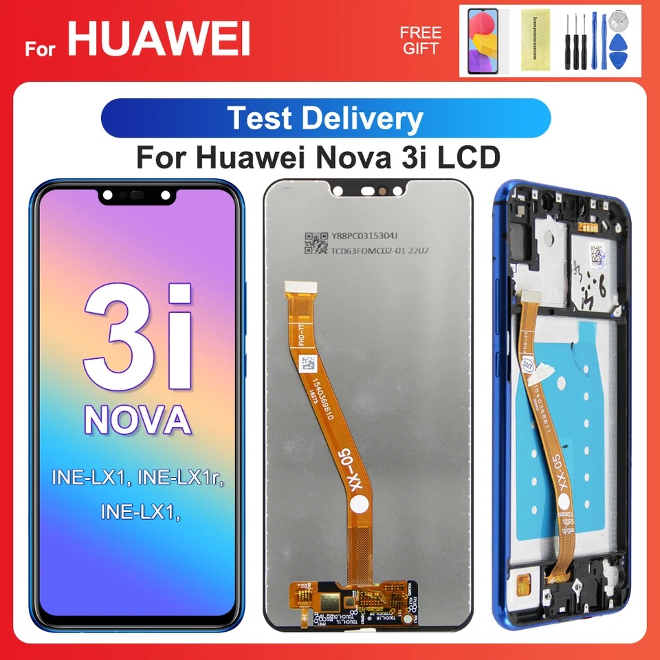 Huawei Nova 3i INE-LX1 INE-LX2 Màn Hình LCD Bộ Số Hóa Màn Hình Cảm ứng Bộ Phận Thay Thế I.798307196