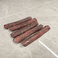 Имитация дрова, лампа с пламенем, искусственный древесный уголь из смолы, Искусственный Электрический камин, реалистичное распыление, украшение камина — изображение 5