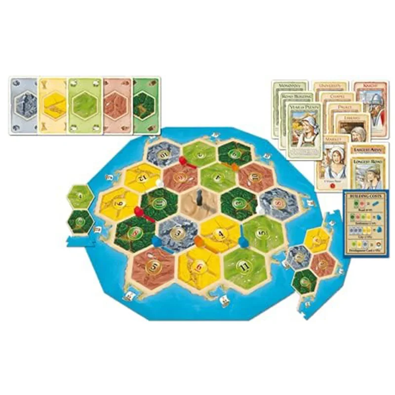 CATAN Family edition Board Game Bundle | Base Game + Seafarers + Cities & Knights | 3-4 Players | 60 Minutes Playing Time 3