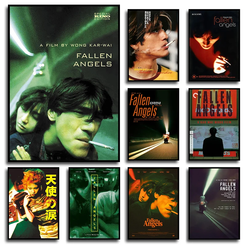 Classic Movie Fallen Angels 1995 Wong Kar wai Series Vintage Film Classic Movie Fallen Angels 1995 Wong Kar wai Series Vintage Film