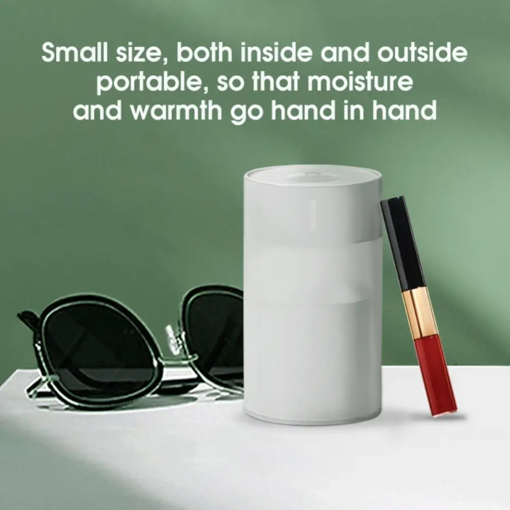 Intelligent Aromatherapy Humidifier Mini Ultrasonic Portable Car Humidifier Large Capacity With Led Lamp