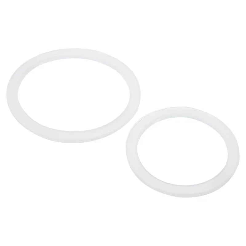 OD 70mm/86mm 일반 입 실리콘 씰링 링 두께 3mm 재사용 가능 누출 방지 개스킷, 반투명 메이슨 병 뚜껑 용