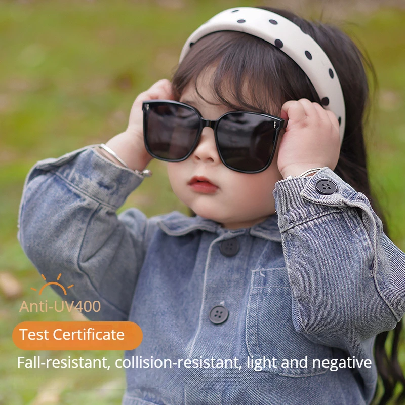 PULAIS Children's Sunglasses Boy's Polarized UV Protection Baby  Does Not Hurt Eyes Sunglasses Tide Cool Girls Shades Eyewear