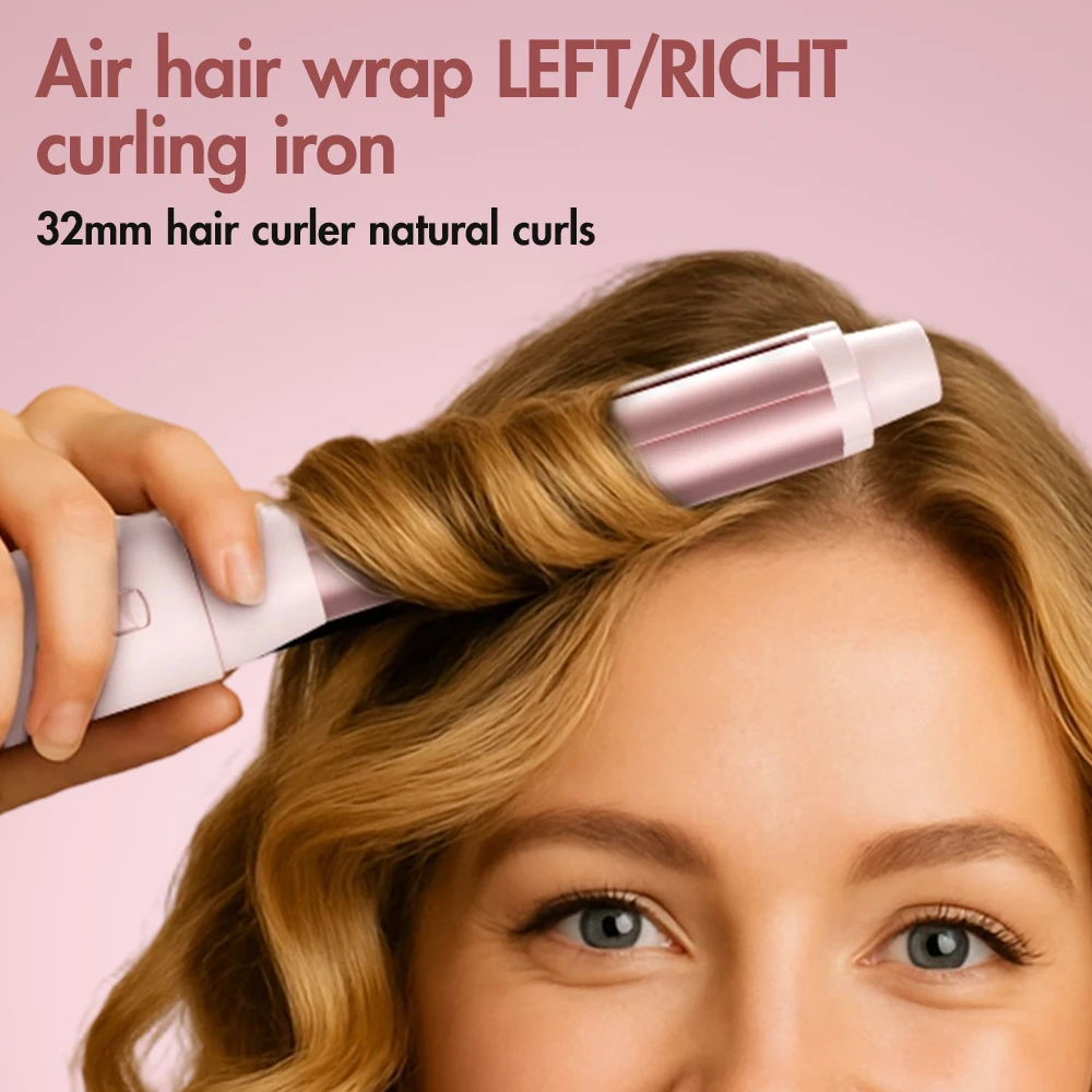Hair dryer brush detachable 5-in-1 styling and drying system, fast drying, curl smoothing and styling, automatic curling iron