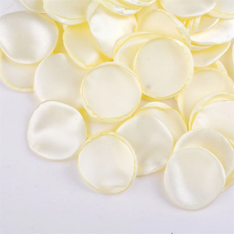 100/200/300pcs Artificial Rose Petals Colorful Wedding Romantic Silk Rose Flower Petal Girl Wedding Decoration Roses Accessories