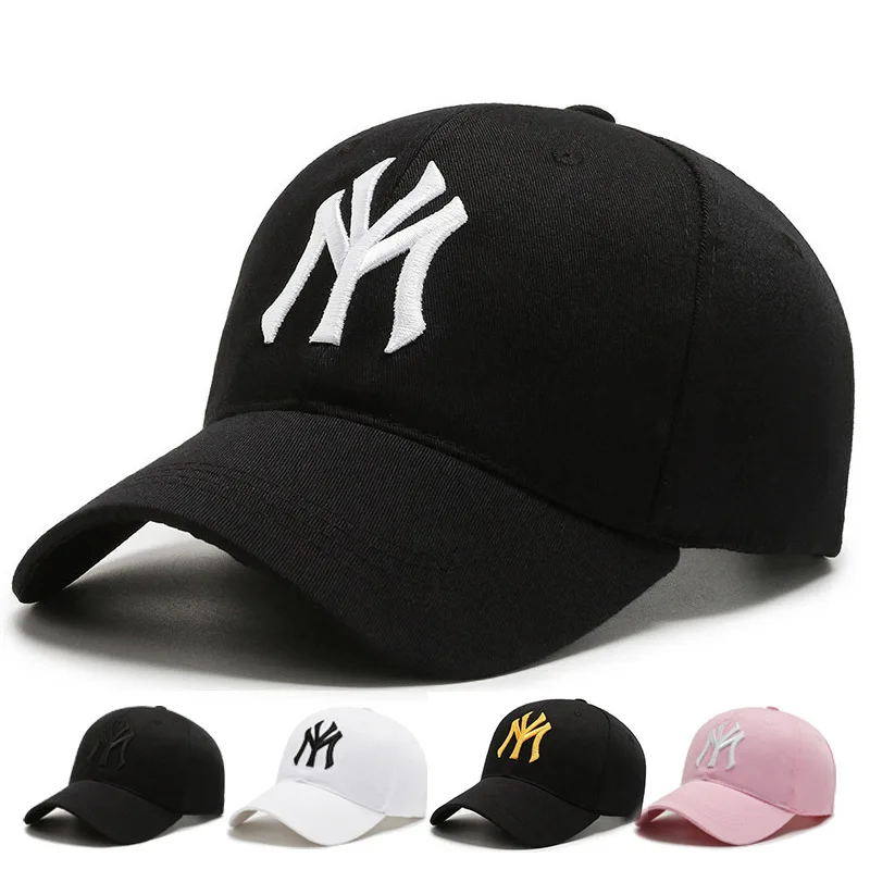Baseball Cap Fashion Letter Embroidery for Men and Women Duck Tongue Adjustable Trucker Cotton