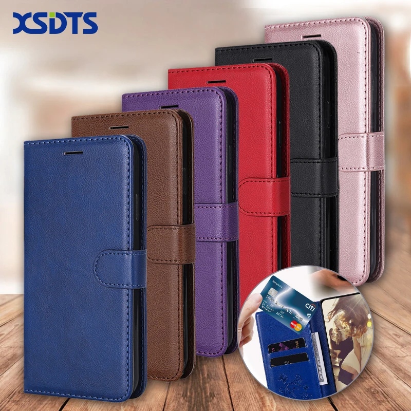 galaxy s22 ultra wallet case XSDTS Leather Wallet Case For Samsung Galaxy S3 S4 S5 S6 S7 Edge Plus I9300 I9500 I9600 Card Stand Flip Case Phone Cover Coque classic galaxy s22 ultra case