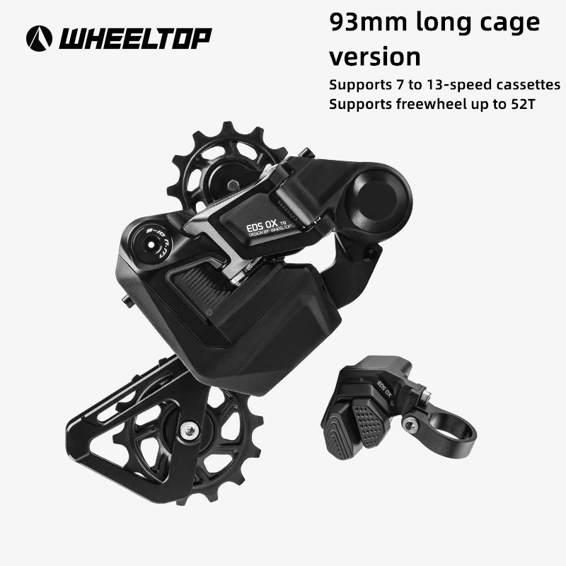 EDS OX Bike Electronic Rear Derailleur 7-13S Finger Dial Wireless MTB Shifting Part For Shimano Sram Cassette 11-32T/42T/52T rear derailleur,bike derailleur