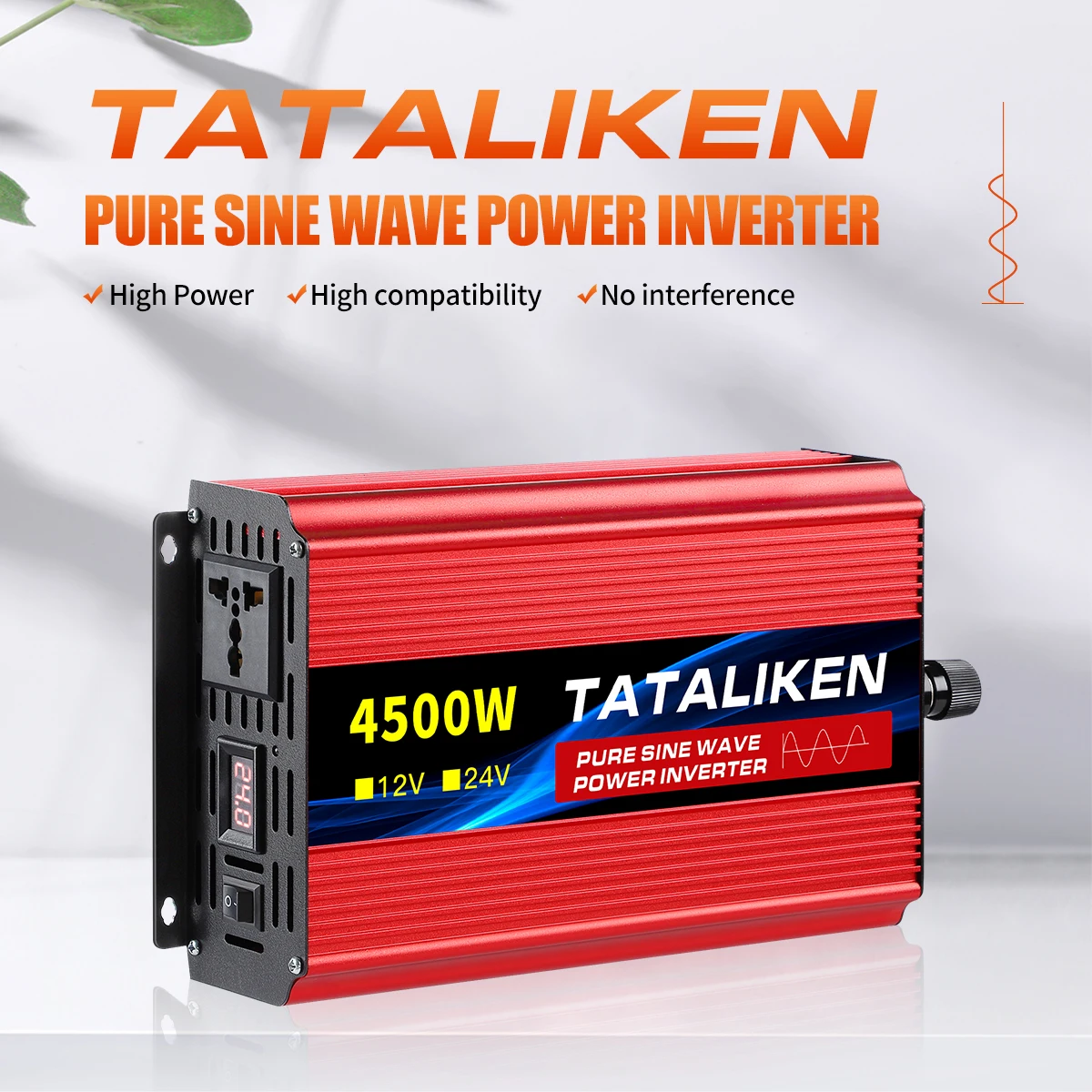 50 60HZ Power Solar Transformer Pure Sine