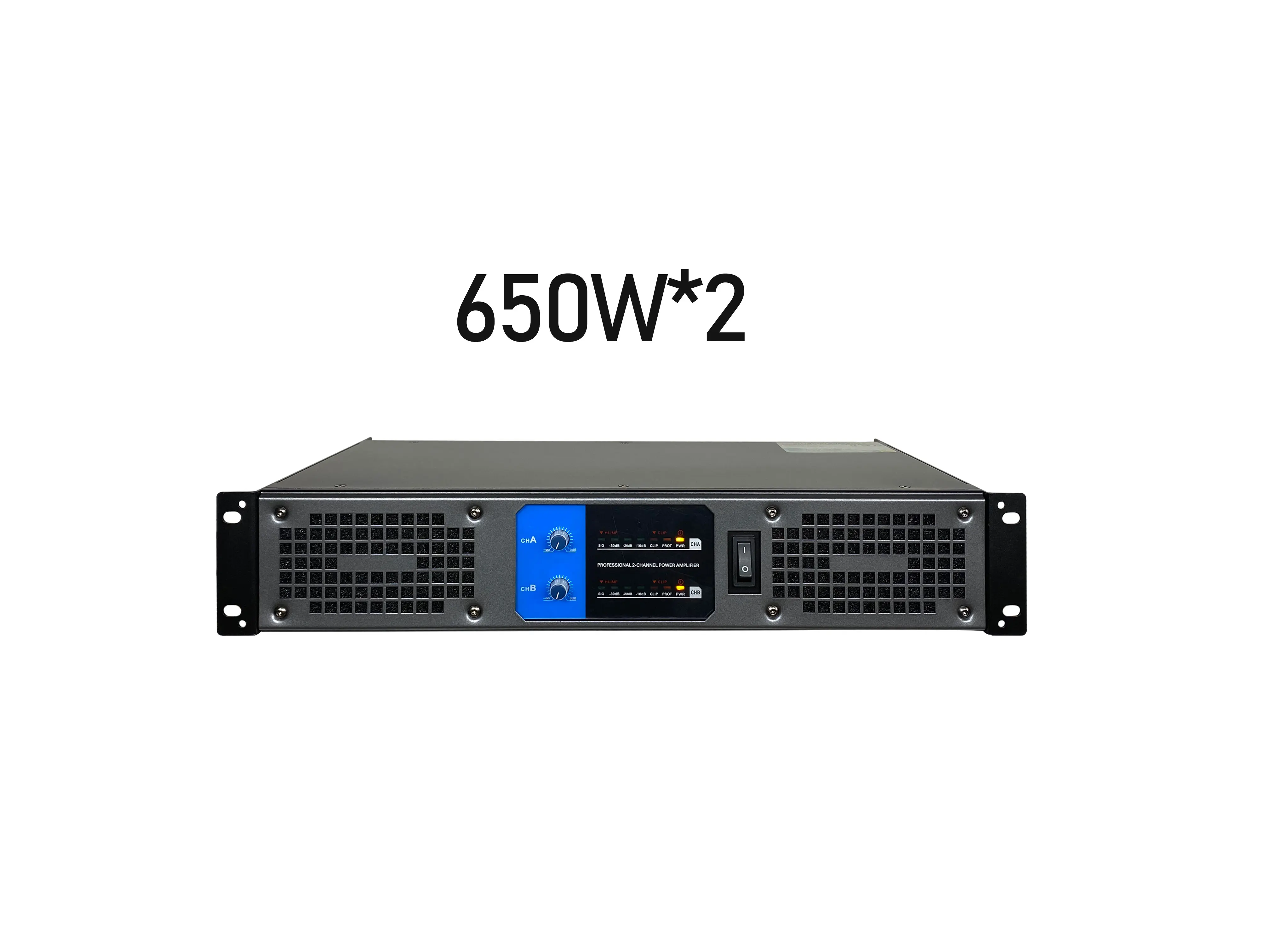 2u Power Amplifier Outdoor Professional Dance Performance Broadcasting