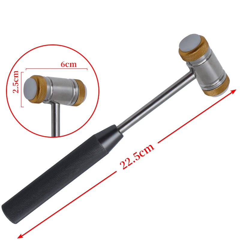 

Medical stainless steel titanium alloy bone hammer ramrod hammer orthopedic quintessential instruments