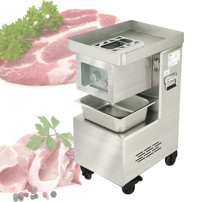 

Blade Electric Meat Slicer Cutting Machine Kitchen Chopper Vegetable Cutter for Beef Turkey Home Appliance Commercial