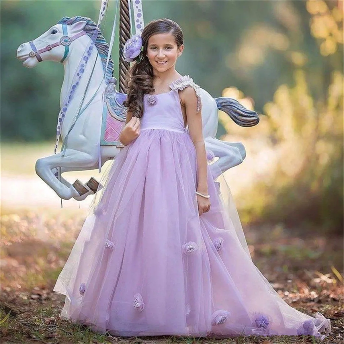 Элегантное-фиолетовое-платье-с-цветочным-рисунком-для-девочек-искусственное-фатиновое-пушистое-платье-без-рукавов-для-детского-причастия-и-причастия