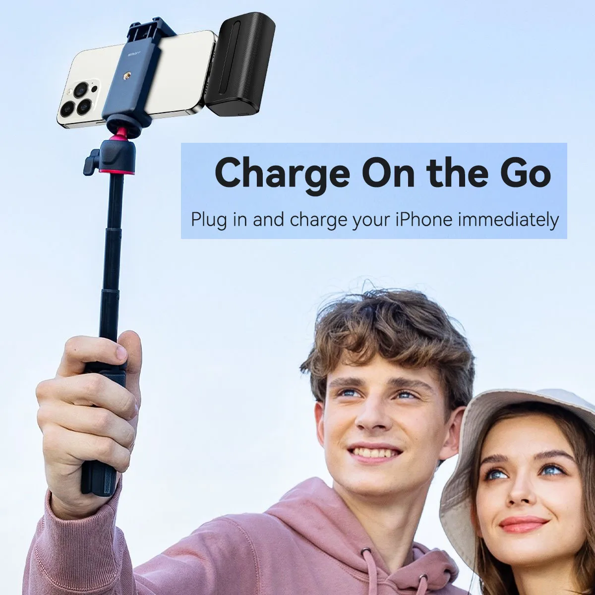 NEWDERY Small Portable Charger for iPhone 13/14/11/12 Pro Max/iPad PD Fast Charging Power Bank 6000mAh Mini Battery Pack 6