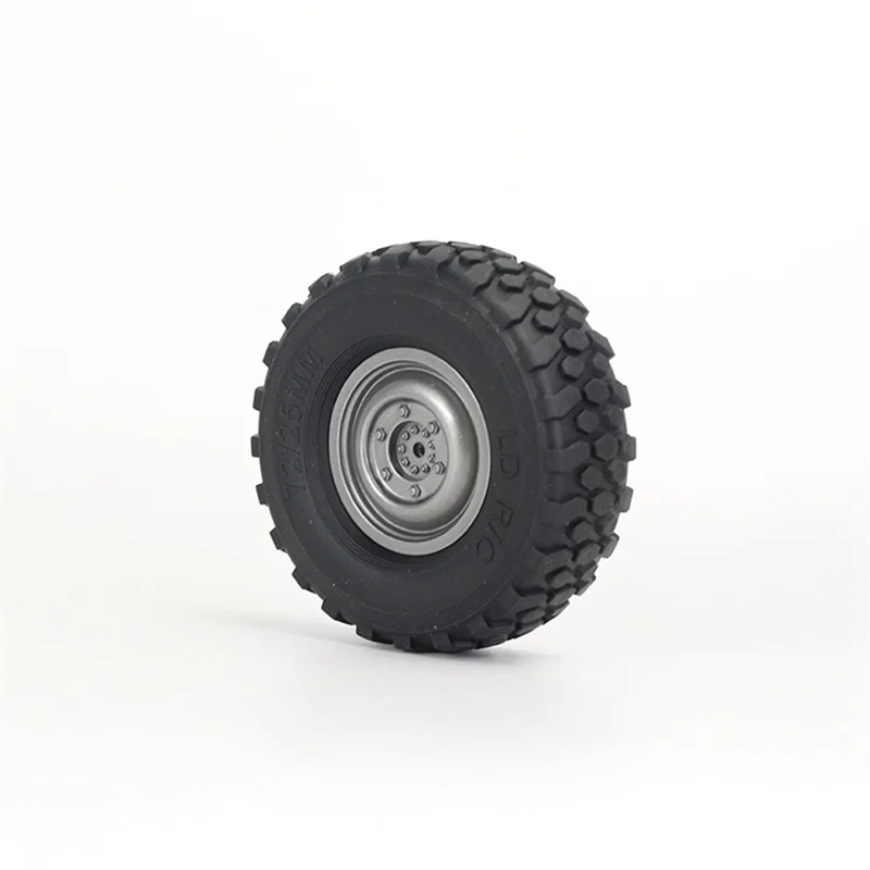 72mm Soft Tire Wheel for MN D90 MN98 MN99S WPL C14 C24 C34 B14 B24 LDRC P06 RC Car Upgrade Parts 4Pcs