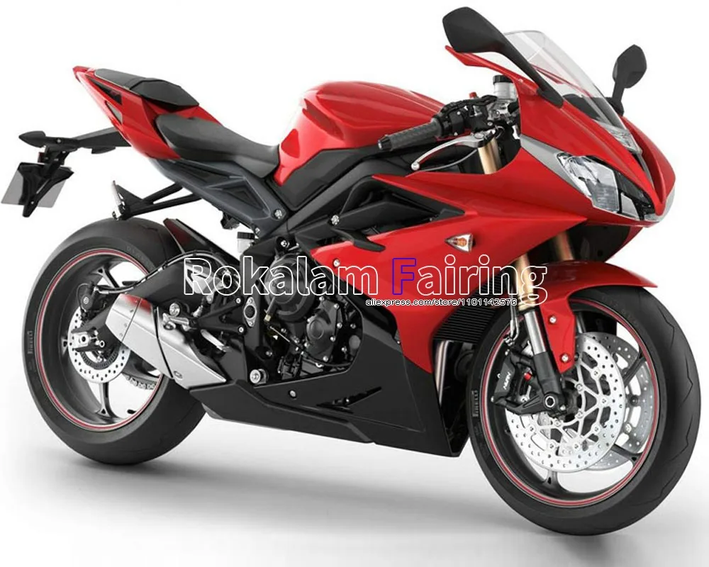 

Аксессуары для Triumph Daytona 675 детали 2013 2014 2015 2016 Daytona675 13-16 красный черный комплект обтекателей для мотоциклов