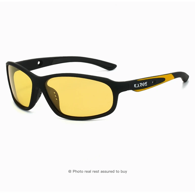Polarisierte Sport-Sonnenbrille mit umlaufendem Design für maximale Abdeckung und UV400-Schutz beim Radfahren, Laufen und Outdoor-Sportarten – Detail 14