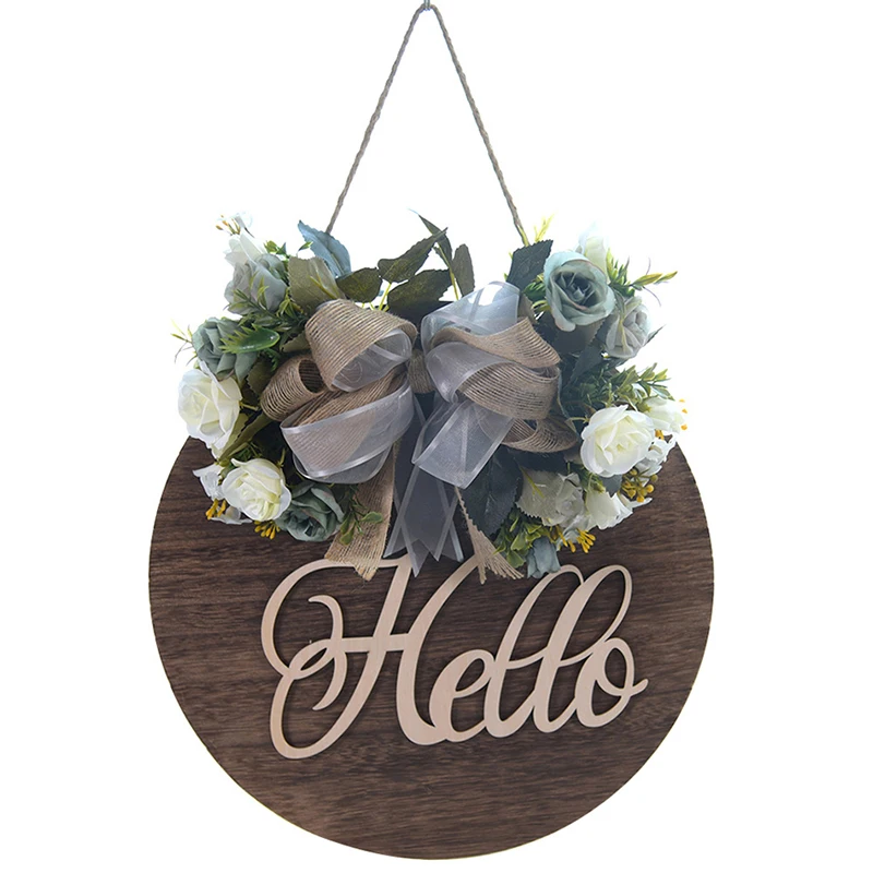 

Осенние венки, Осенний Знак Приветствия для входной двери, деревянный подвесной знак для входной двери, Осенние венки для украшения входной двери