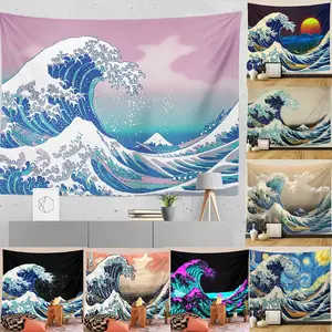 Great Wave Wall Hanging Ocean Wave Photo Banner India