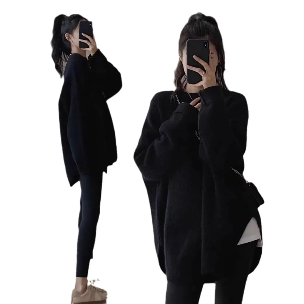 Women White Knit Base Sweater 5