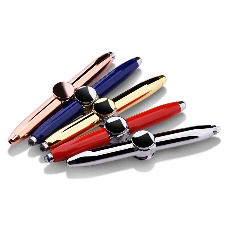 Fidget Anxiety Spinning Pen Penspinning Autism ADHD Toys For Kids Adults Edc Antistress Fingertip Gyro Decompression 3