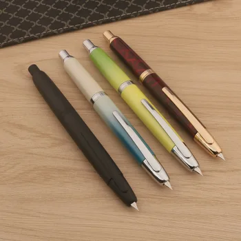 nuova penna stilografica JinHao 10 Press nero opaco F/EF Pennino Cancelleria per ufficio Materiale scolastico Penne a inchiostro regalo 1