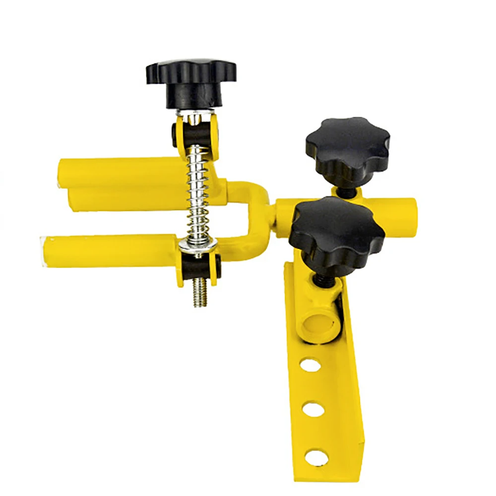 

Adjustable Bow Vise Alloy Bow Frame Vise Metal Archery Parallel Universal Bow Vise in Yellow for Compound Bow Hunting