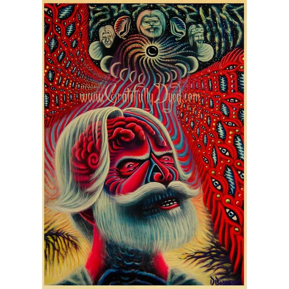 G-Grateful Dead Retro K-Krafts Poster für Zuhause, Wohnzimmer, Wandkunst, Garage, Raumdekoration – Detail 16