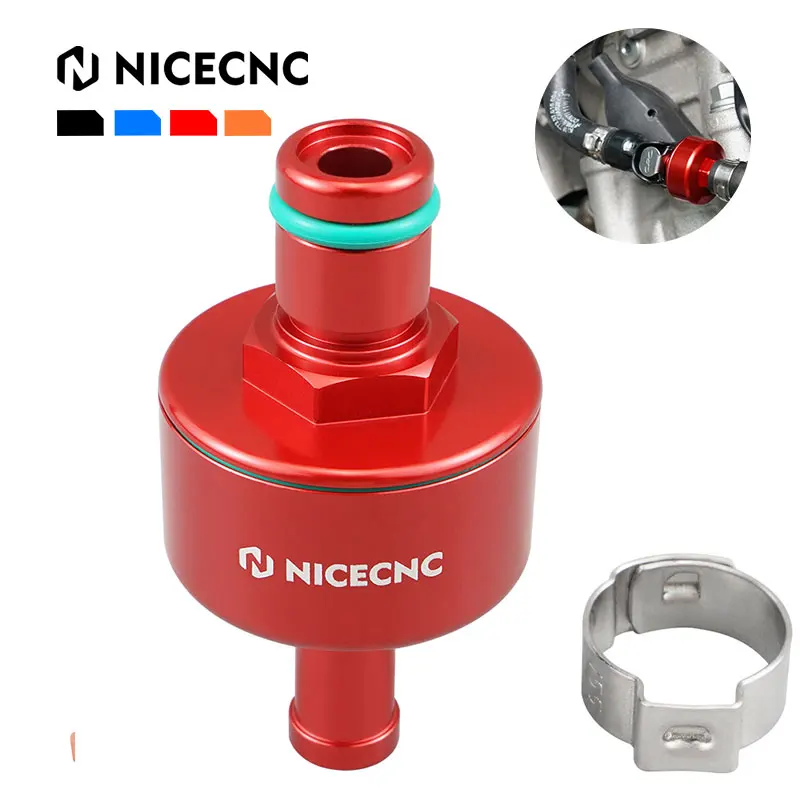 

For Beta RR 4T 350 390 430 480 2016-2023 RR 4T 350 400 450 498 Racing 2016-2023 NiceCNC Oil Tank Fuel Filter Motocross Parts Red