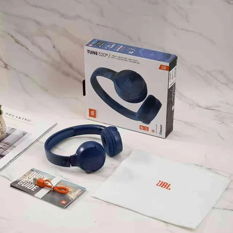 JBL Tune 520BT T520BT سماعة لاسلكية تعمل بالبلوتوث...