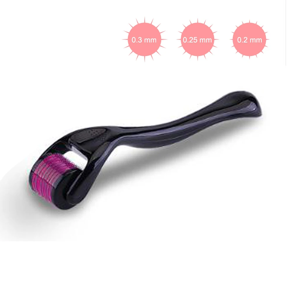 Micro Ago 540 Rullo Derma Roller Dermaroller Titanio Ricrescita Dei Capelli Crescita Della Barba Trattamento Anti Perdita Di Capelli Microneedling