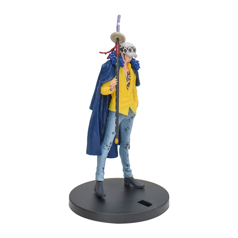 Hot 18cm/7.1nch Anime Figure One Piece DXF Wano Country Trafalgar Law PVC Collection Model Dolls Toy For Gift 18cm 5