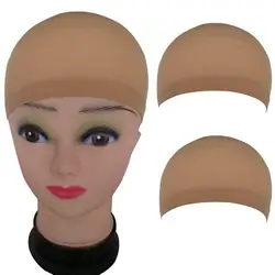 2Pcs Hairnets Stocking Cap Hairnets for Long Hair Wigs Lace Bandage Mesh Wig Hat Stretch Cap Wig Nets Wig Liner Cap Hairs Nets