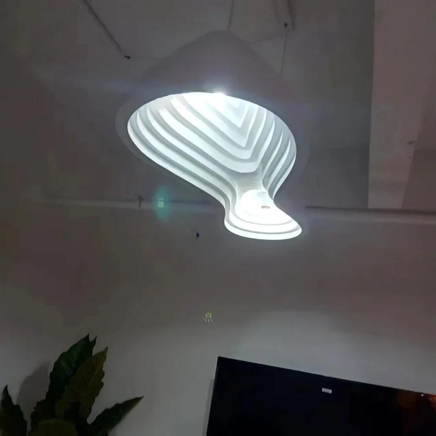 Description Picture 6 of itemRestaurant Wabi Sabi Personality Pendant Light Dining Island Art LED Chandelier Modern Cafe Bar Study Bedroom Decor Hanging Lamp