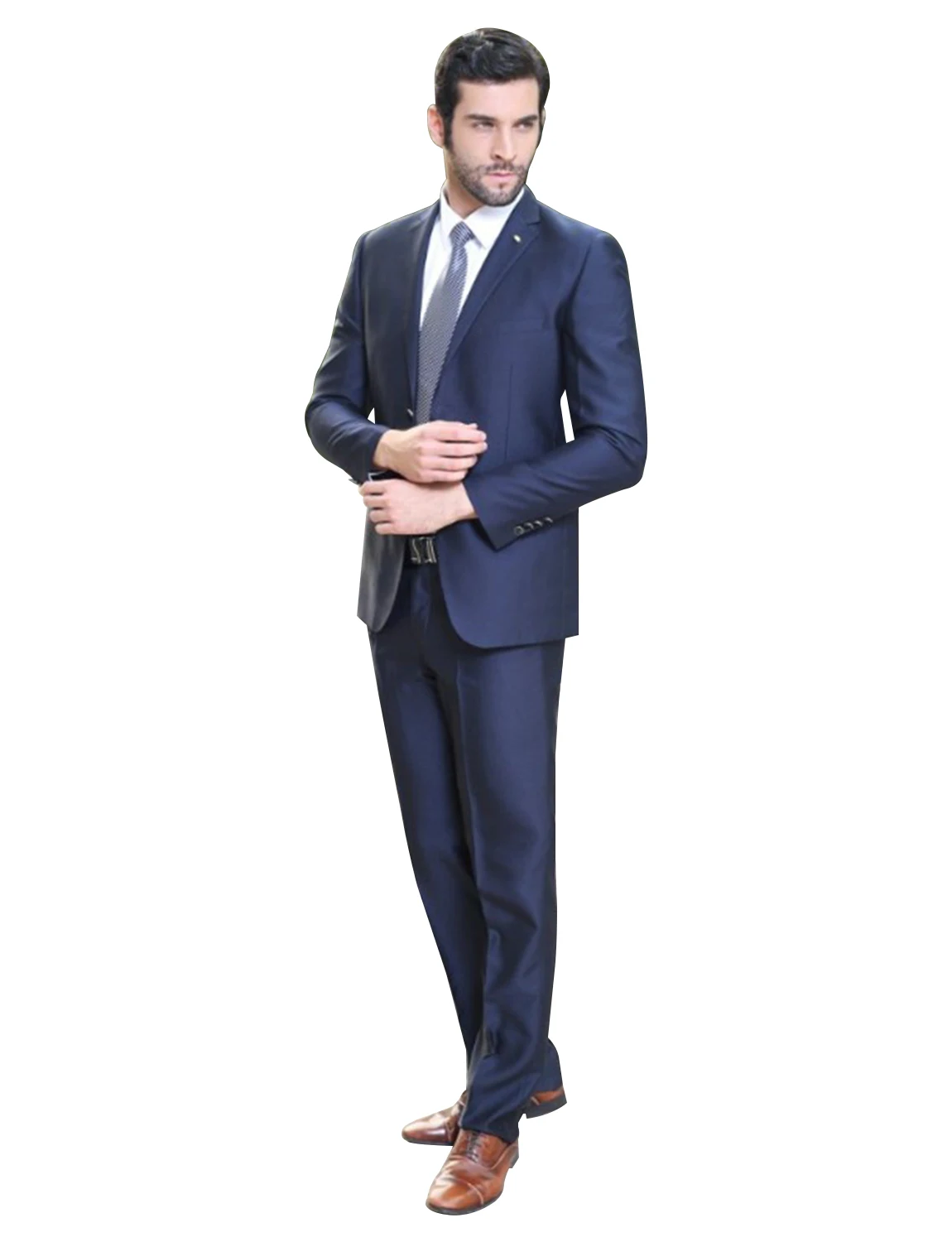 

Men's Silm Fit Single Breasted Two-Piece Notch Lapel Prom Wedding Suits