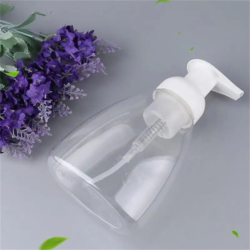 Hand Sanitizer Dispenser Bouteille en plastique 300ml pompe &agrave; mousse bouteille de nettoyage d&eacute;sinfectant pour les mains