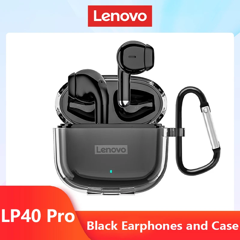 Lenovo LP40 Pro LP40 Plus Caso Sem Fio Bluetooth Earbuds Fone De Ouvido ...