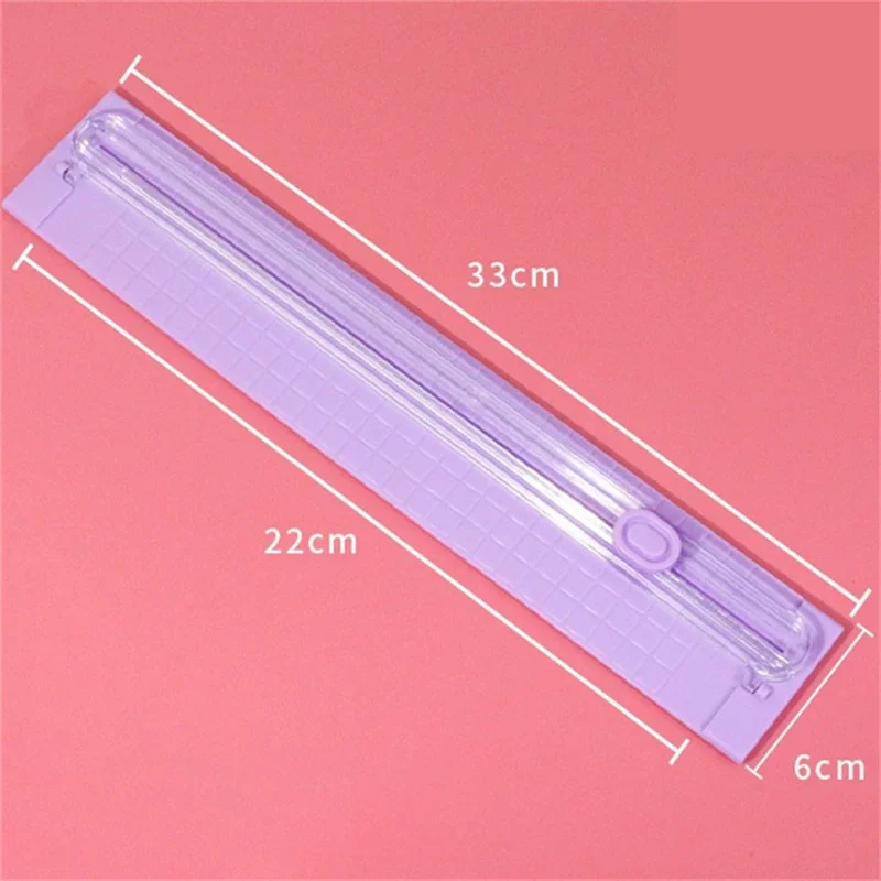 Portable A3/A4 Manual Paper Cutter Cutting Tools Blade Bi-directional Sliding Paper Cutter Easy Cutting For Offices School Home