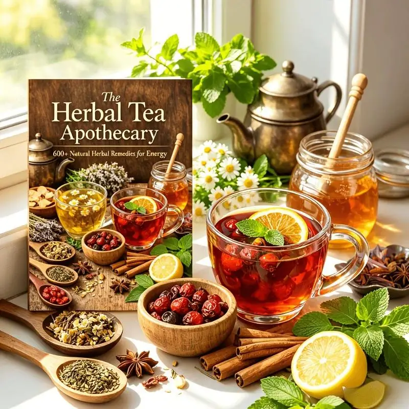 The Herbal Tea Apothecary: A Guide to Natural Energy and Daily Wellness