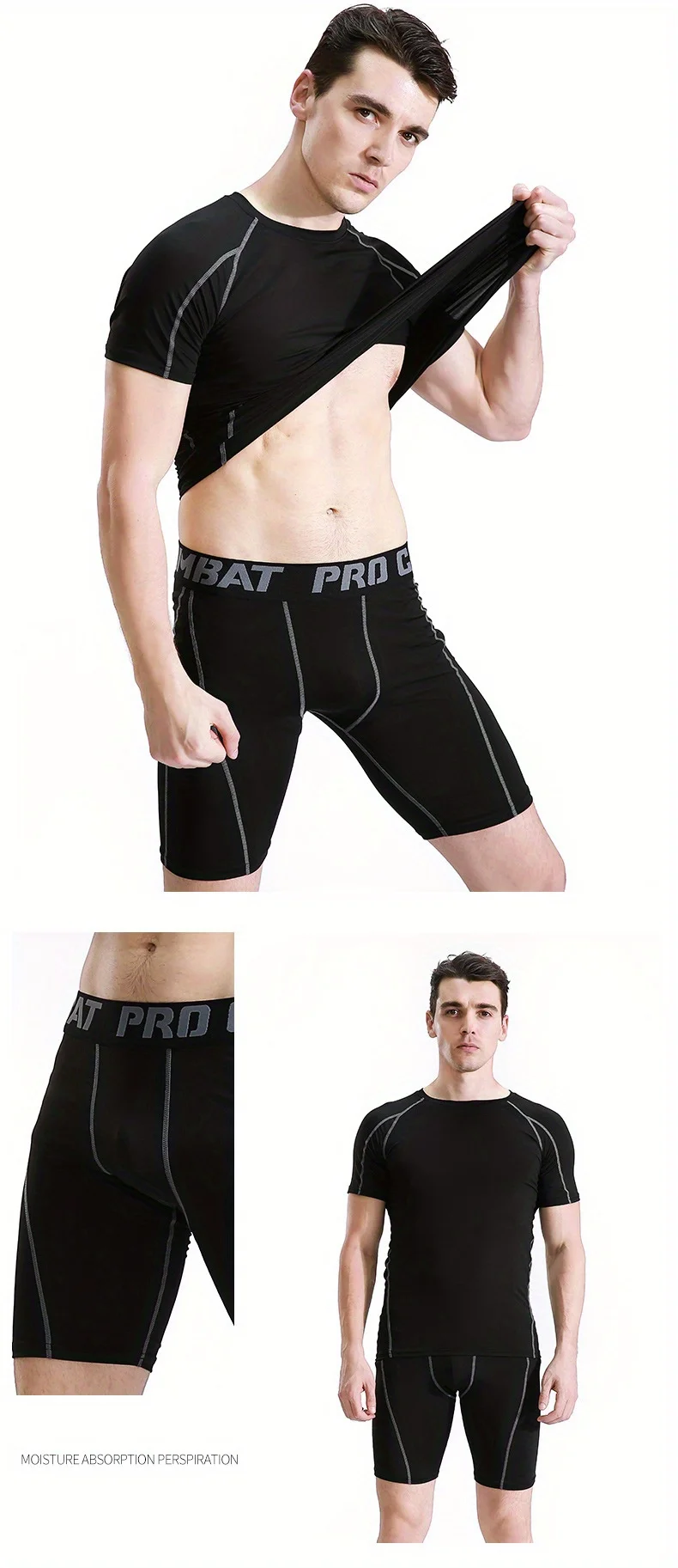Men's Sports Shorts Quick-Drying for Running Hiking and Fitness Elastic and Comfortable sports shorts