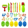 Kids DIY Play Dough Art Craft Toys 3D Plasticine Model Tools Accessories Clay Cutter Molds Creative Set For Boys Girls Children 1