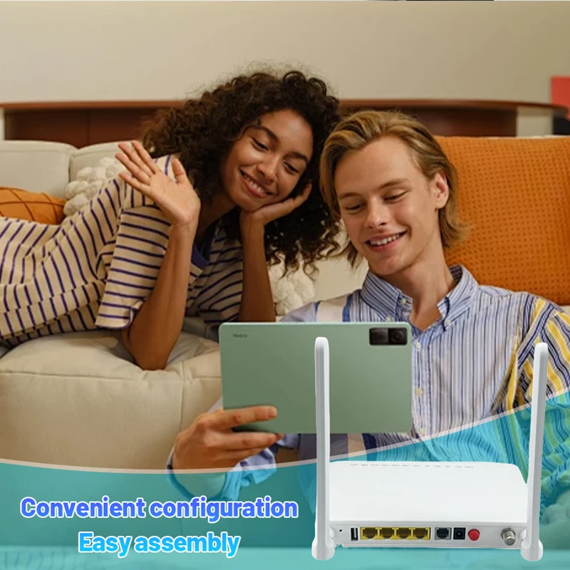 Suitable for home broadband network, enterprise network access, dual band 2.4g, 5G, 4GE, with catv and remote control