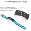 For Mi Band 3/4/5/6/7 Two Color Silicone Strap Mi Band Replacement Silicone Smart Wristband Xiaomi Mi Band 4 5 6 7 Bracelet 4