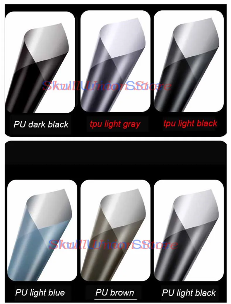 

TPU PU anti scratch motorcycle lamp film tail light Headlight color change motorcycle and helmet UV photochromic protective film