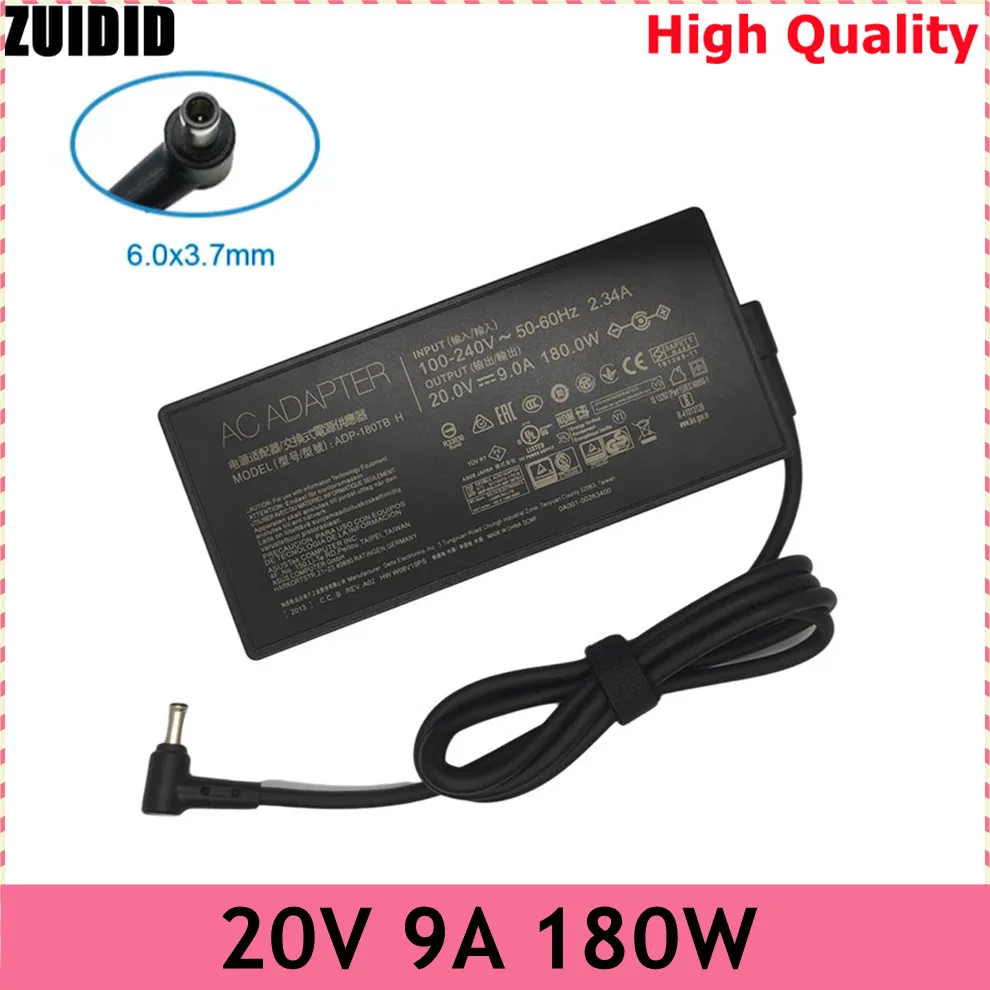 20v 9a 180w Adp180tb H 6.0x3.7mm Adapter Power Supply For Asus Rog