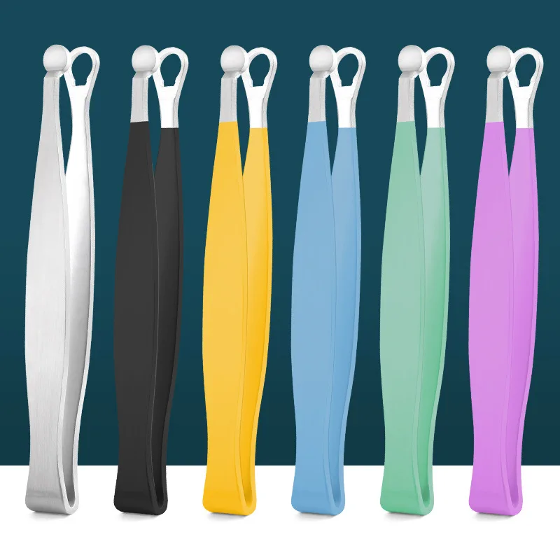 

Nose Hair Trimming Tweezers Universal Stainless Steel Eyebrow Nose Hair Cut Manicure Facial Trimming Makeup Scissors Trimmer